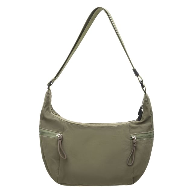 Nylon Crossbody Bag Plain