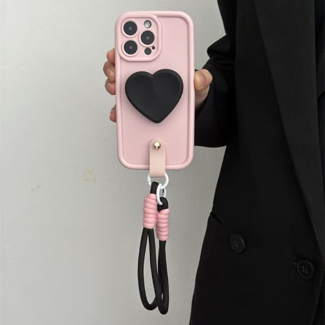 Phone Strap Case Heart with