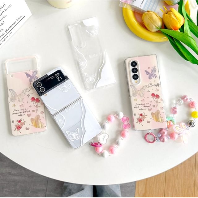 Phone / Strap Butterfly Case Set