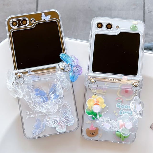 Floral Set Butterfly Phone / Case Strap