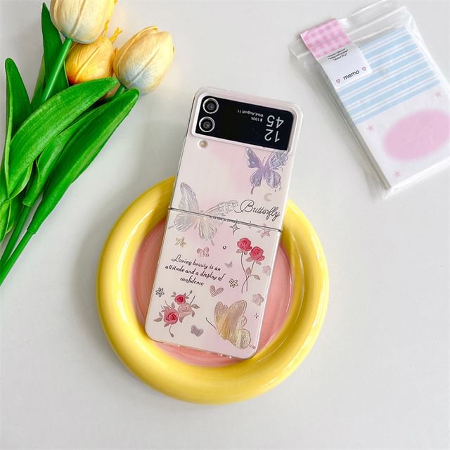 Phone / Strap Butterfly Case Set
