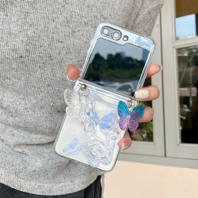 Floral Set Butterfly Phone / Case Strap