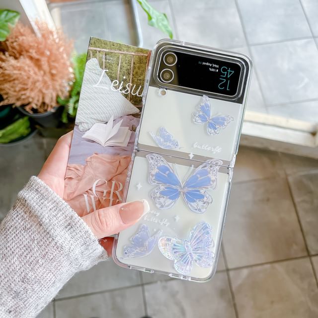 Floral Set Butterfly Phone / Case Strap