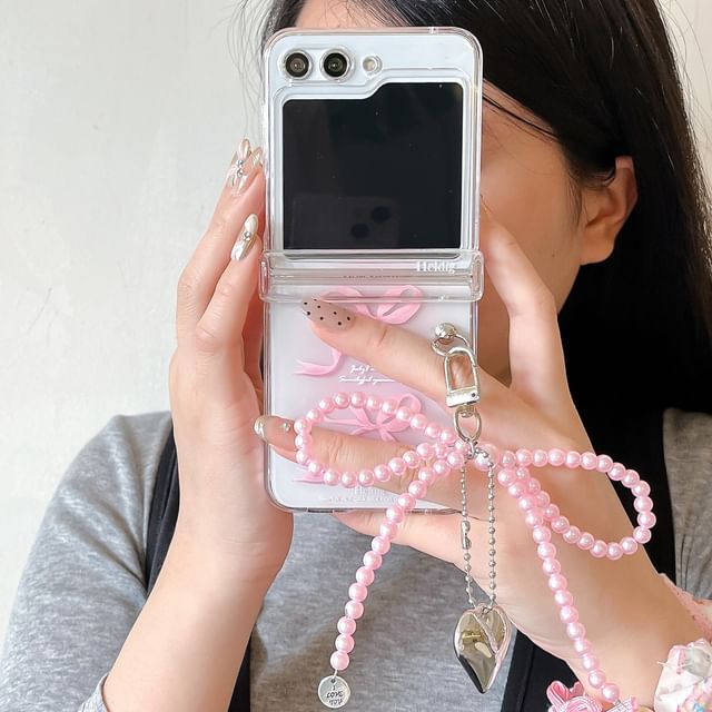 Bow / Strap Phone Set Case