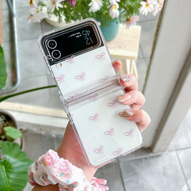 Bow / Strap Phone Set Case