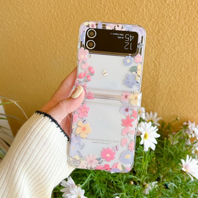Strap / Case Floral Phone Set