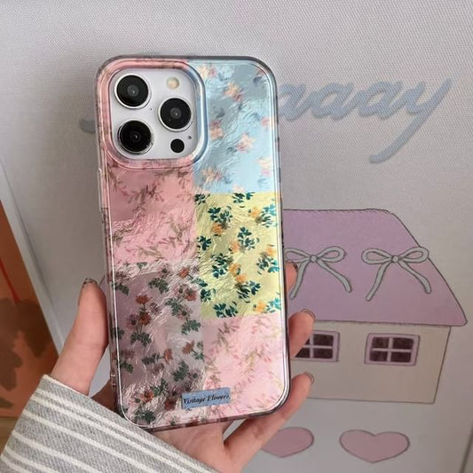 Panel Floral Case Phone