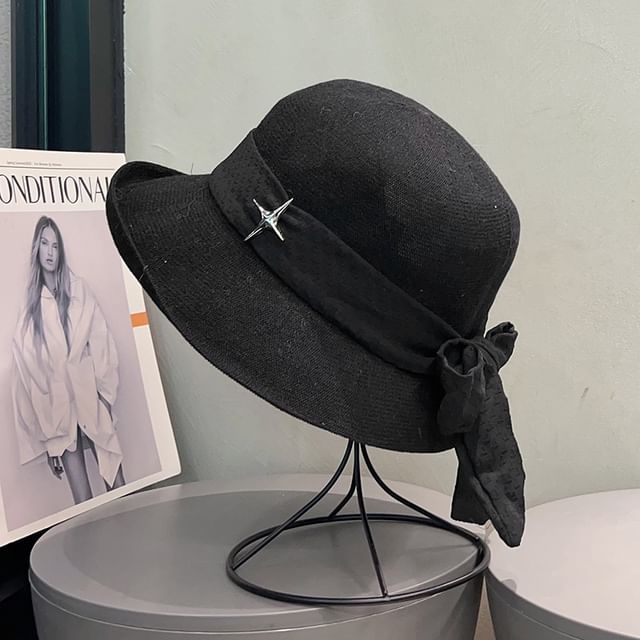 Bucket Hat Star Bow