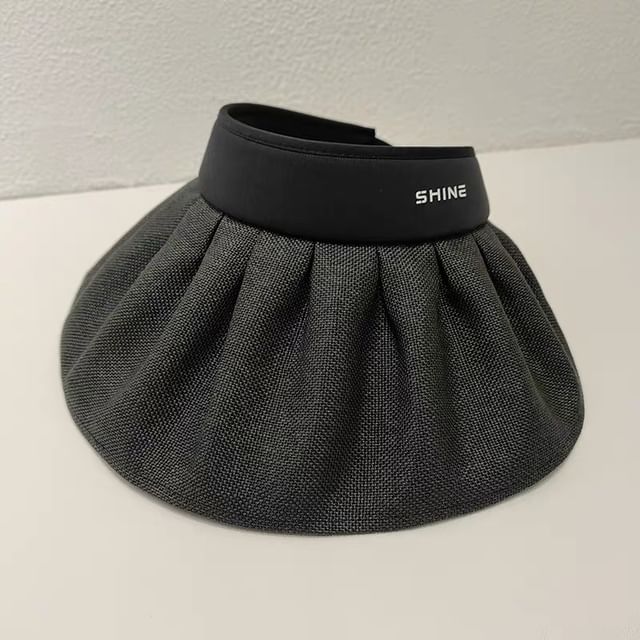 Ruffle Hat Lettering Sun