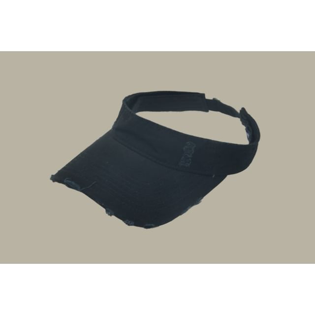 Sun Plain Visor Distressed