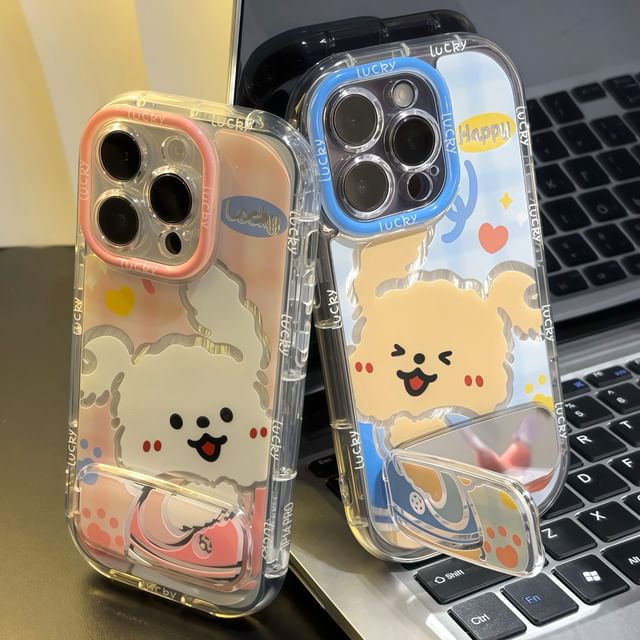 Dog Case Phone Stand with