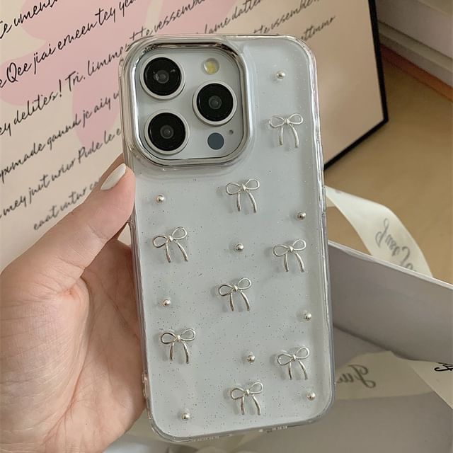 Bead iPhone Case Bow Star /