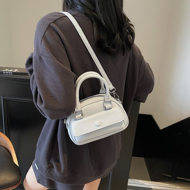 Faux Bag Crossbody Multi-Pocket Leather