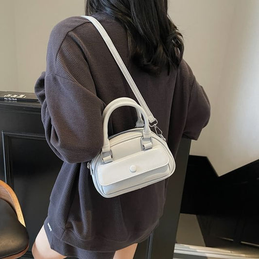 Faux Bag Crossbody Multi-Pocket Leather