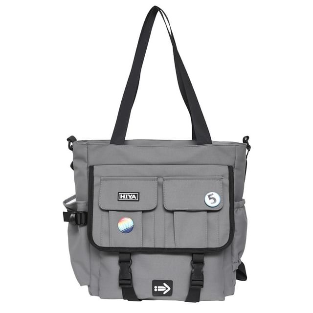 + Bag Tote Applique Set: Multi-Pocket Badge