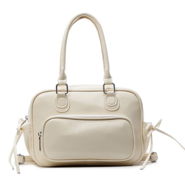 Multi-Way Multi-Pocket Faux Backpack Leather