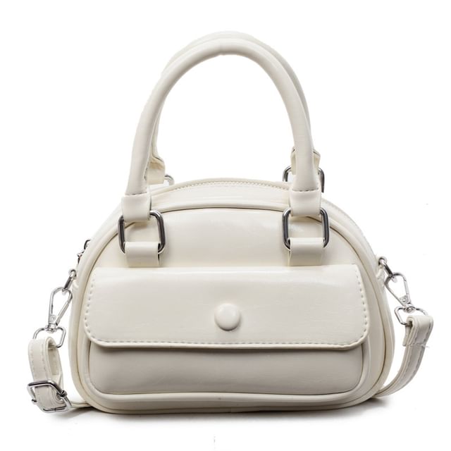 Faux Bag Crossbody Multi-Pocket Leather