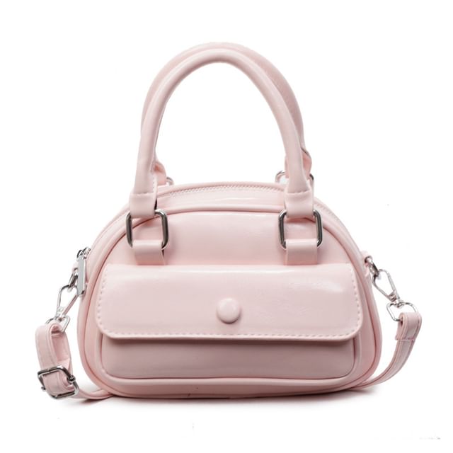 Faux Bag Crossbody Multi-Pocket Leather