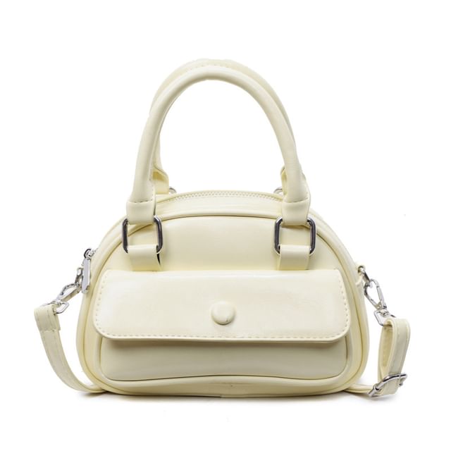 Faux Bag Crossbody Multi-Pocket Leather