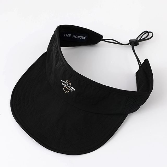 Lettering Visor Embroidered