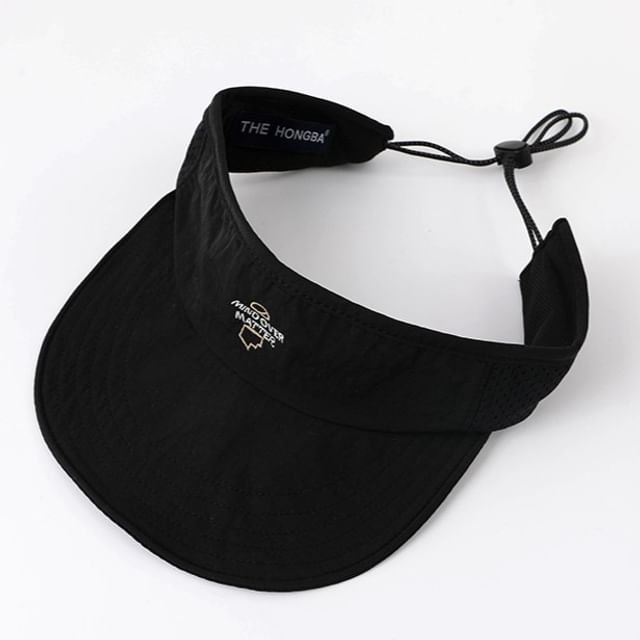 Lettering Visor Embroidered