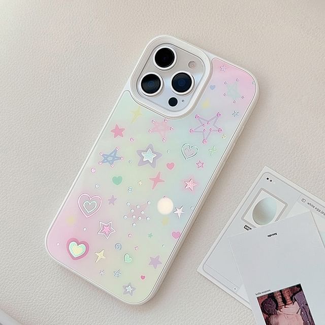 Phone Heart Star Case