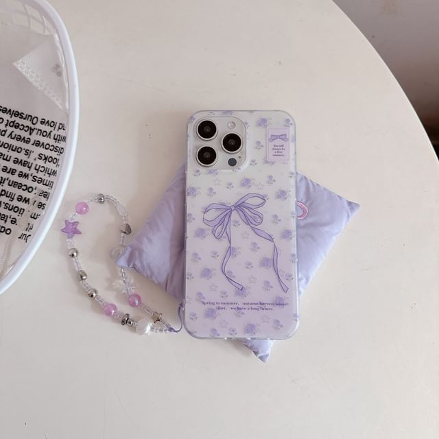 Bow / Phone Case Print Set Strap
