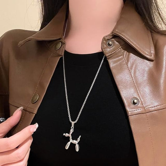 Pendant Necklace Balloon Dog