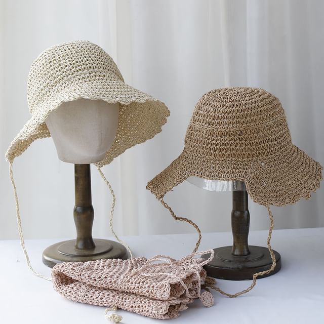 Straw Hat Sun Plain