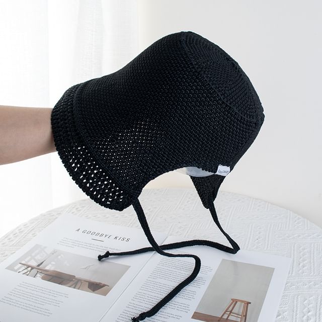 Cloche Textured Hat Plain