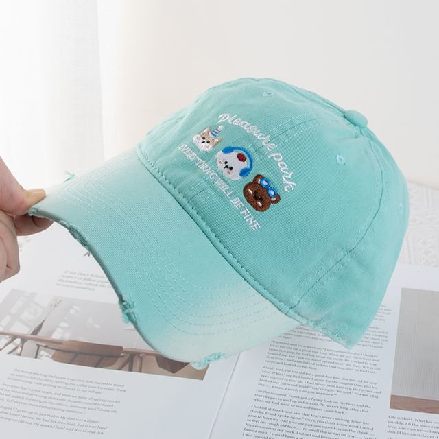 Cartoon Embroidered Cap Baseball