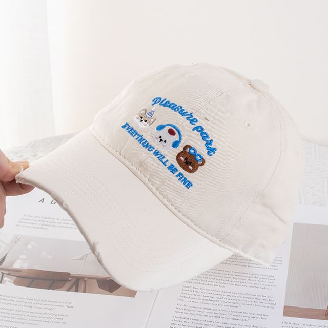 Cartoon Embroidered Cap Baseball