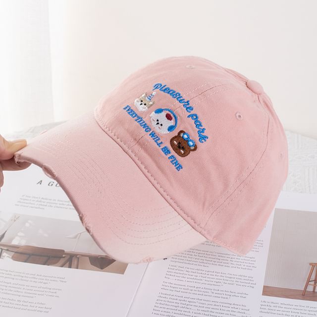 Cartoon Embroidered Cap Baseball