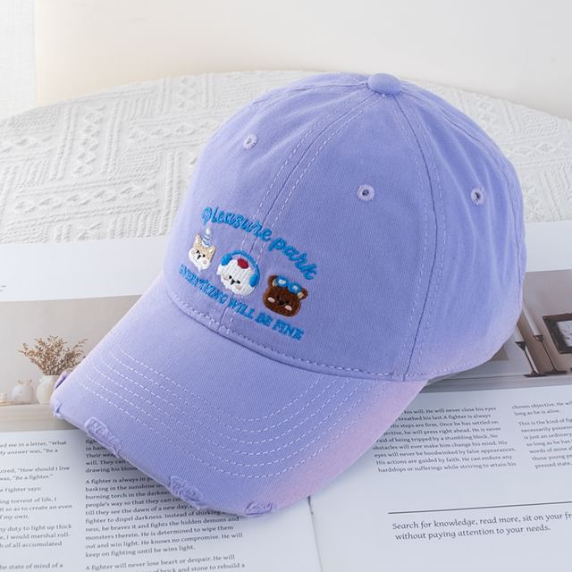 Cartoon Embroidered Cap Baseball