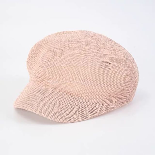 Straw Plain Beret