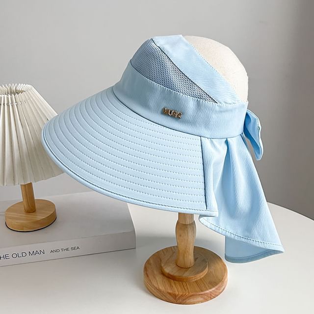 Plain Lettering Hat Sun