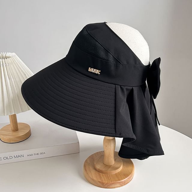 Plain Lettering Hat Sun