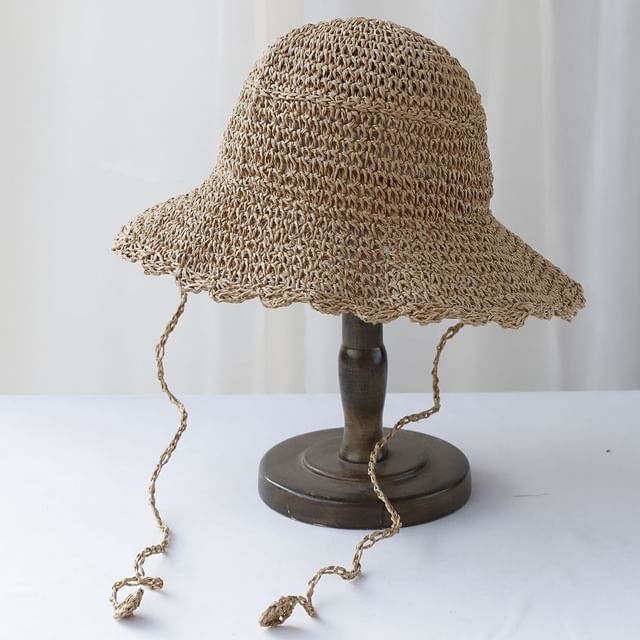 Straw Hat Sun Plain