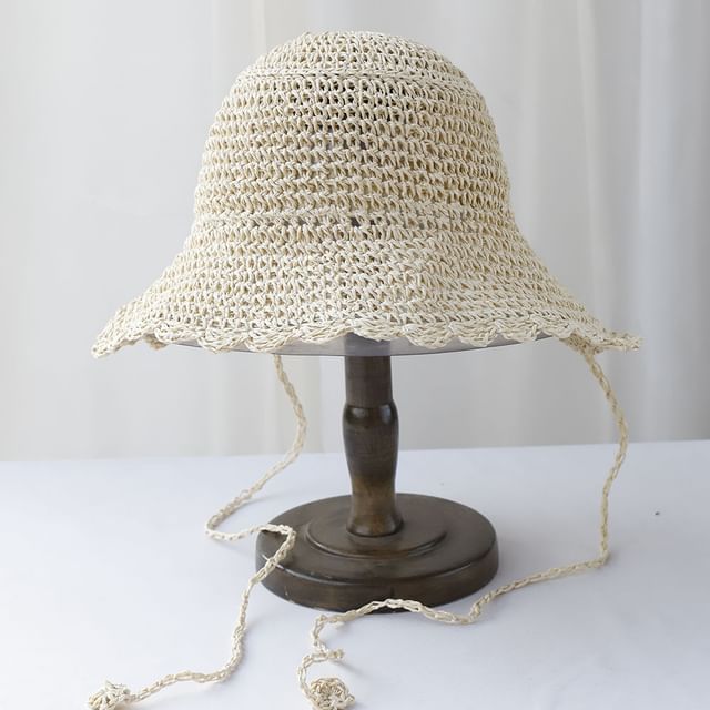 Straw Hat Sun Plain