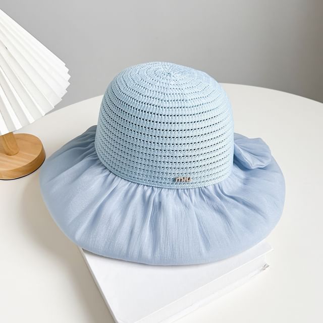Straw Sun Hat Plain