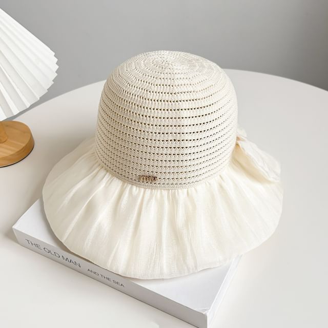 Straw Sun Hat Plain