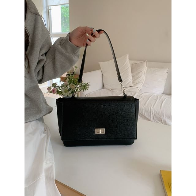 Faux Bag Satchel Leather