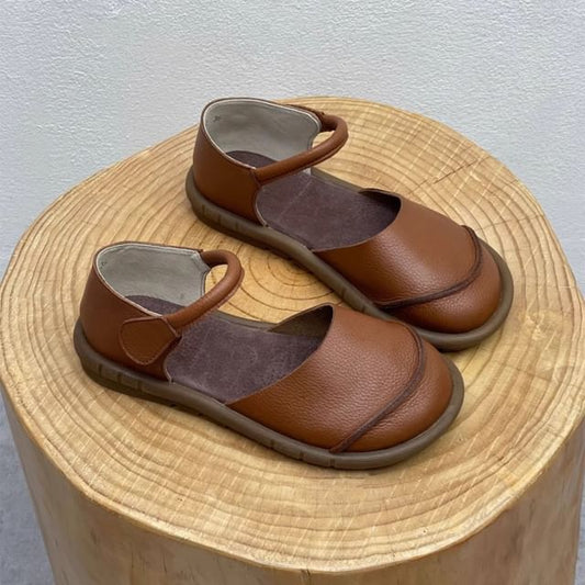 D'Orsay Leather Faux Shoes Platform