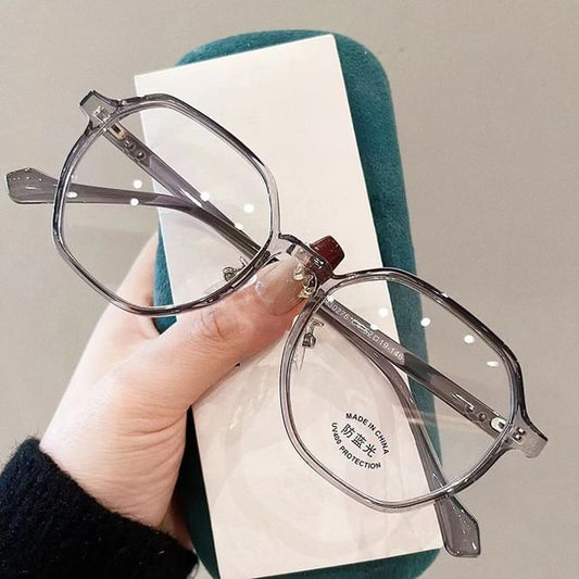 Light Geometric Blue Blocking Glasses