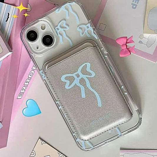 Bow Card iPhone Print Set Magsafe Compatible / Case