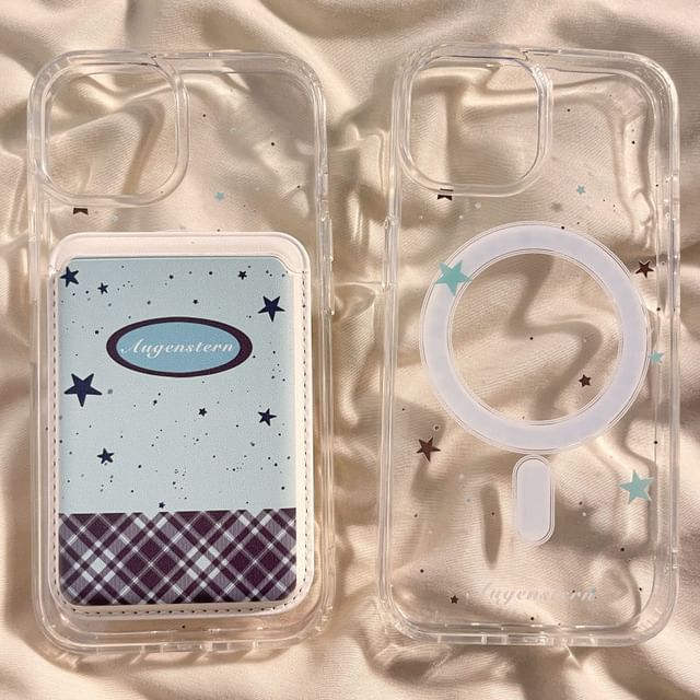 / Star (Compatible with Phone Holder Magnetic Card Set Case MagSafe)