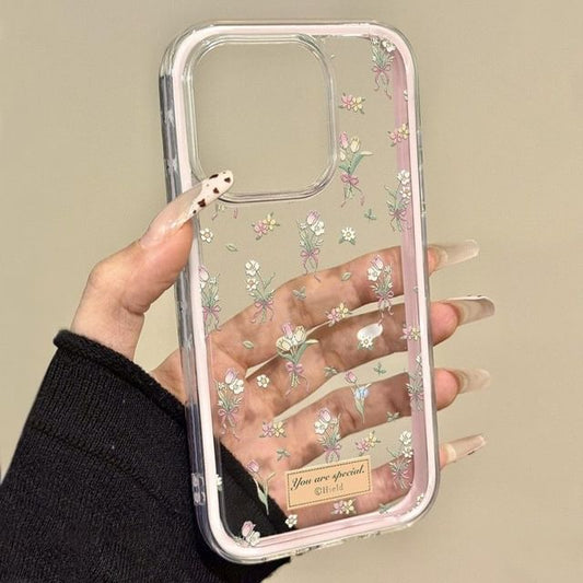 Case Floral Print iPhone