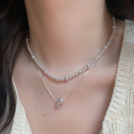 Pearl Faux Necklace