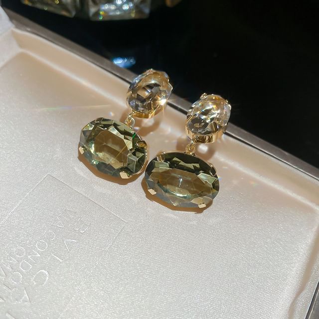 Rhinestone Earring Drop