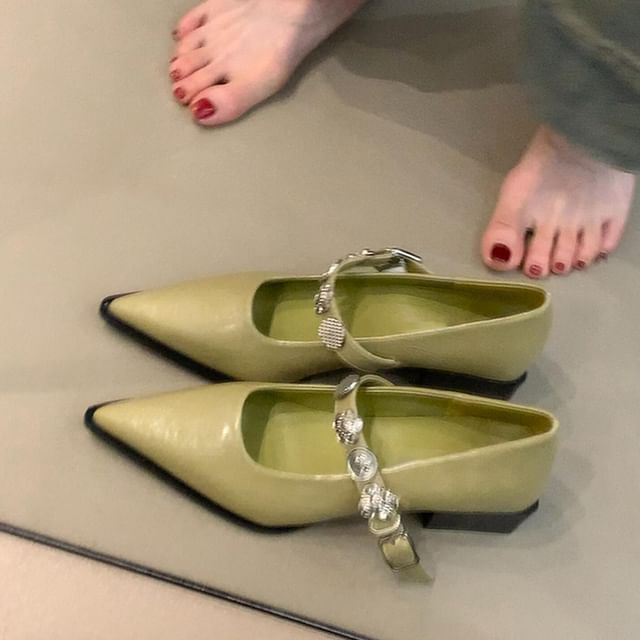 Jane Shoes Pointed Toe Mary